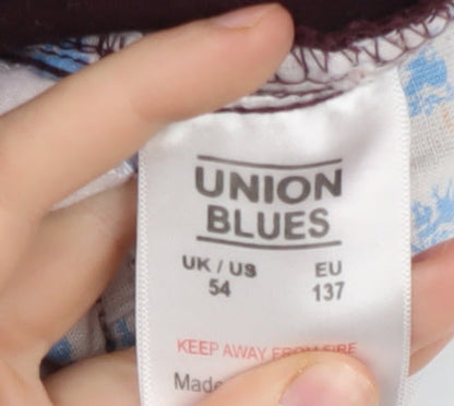 Union Blues Men's Purple Jeans Size 54