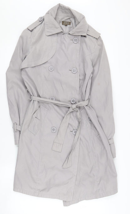 Fenn Wright Manson Women’s Grey Trench Coat Size 10