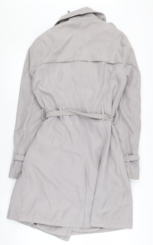 Fenn Wright Manson Women’s Grey Trench Coat Size 10