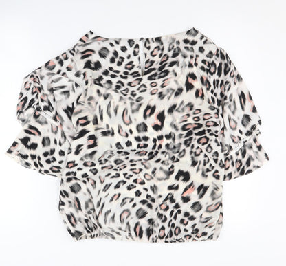 Womens UK Size 12 Star by Julien MacDonald Multicoloured Basic Blouse