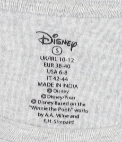 Disney Women's Grey Mickey Mouse Pyjama Top, Size 10-12