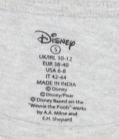 Disney Women's Grey Mickey Mouse Pyjama Top, Size 10-12