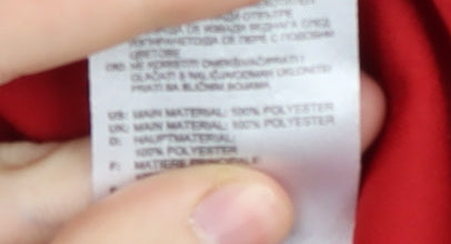 Adidas Men's Red L Rugby Jersey, Collared Lightweight