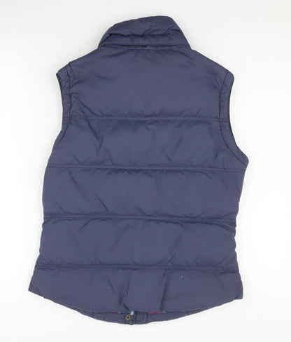 Womens UK Size 10 Jack Wills Blue Puffer Jacket