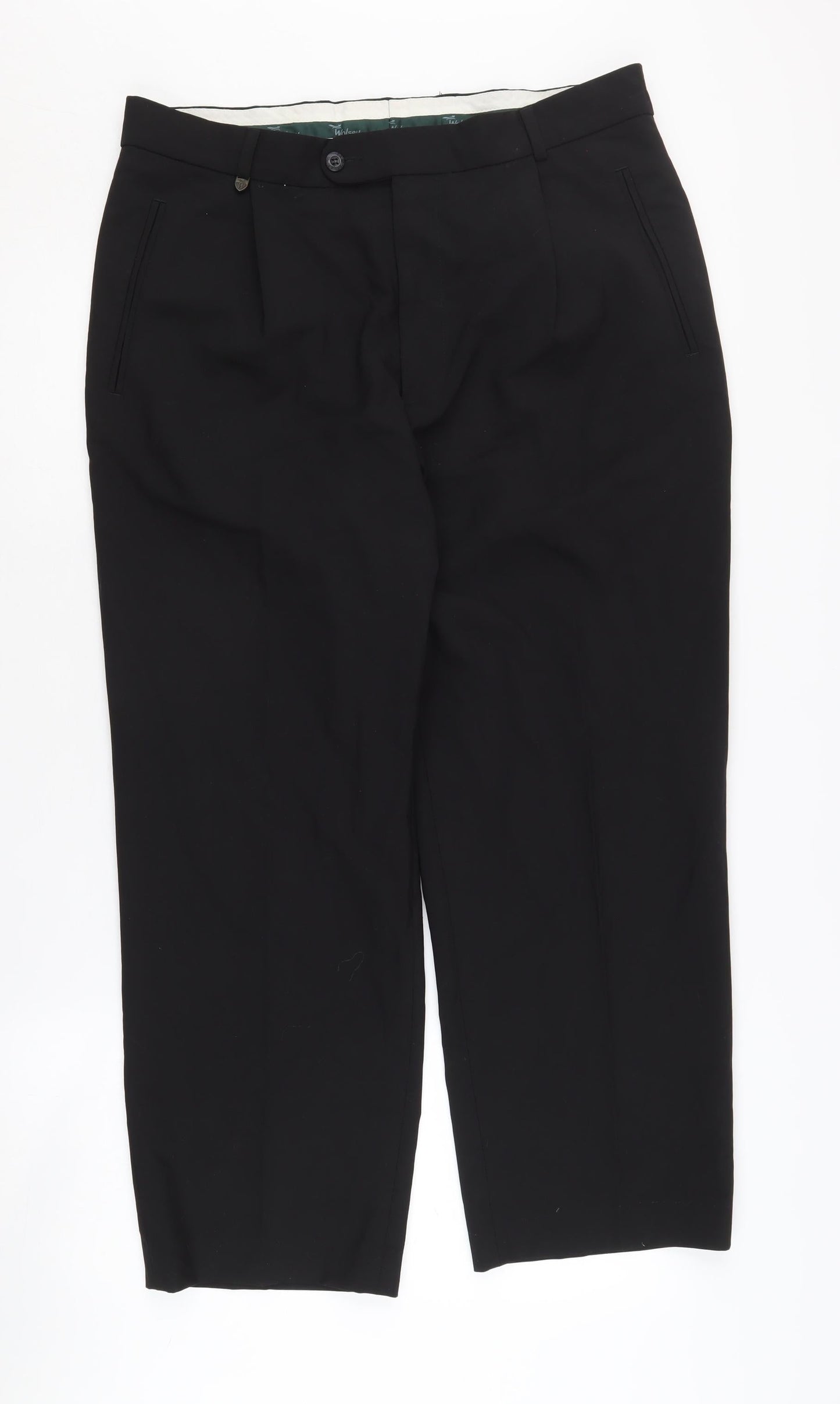 Wolsey Men's Black Dress Pants - Size 31