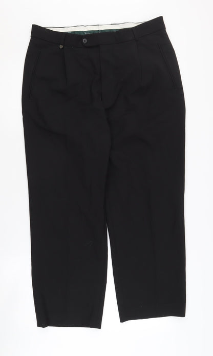 Wolsey Men's Black Dress Pants - Size 31