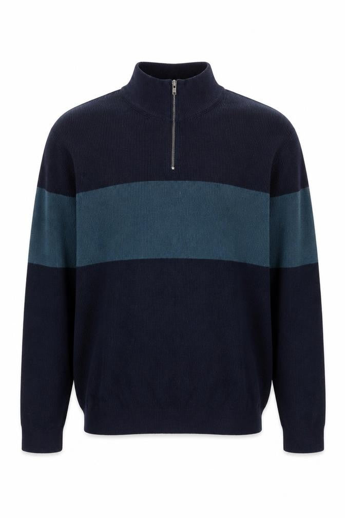 Mens UK Size XL Lincoln Blue Pullover Jumper