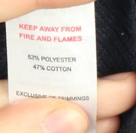 Lincoln Men's XL Blue Striped Pullover Jumper