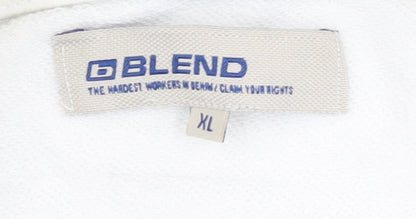 Mens UK Size XL Blend Multicoloured Pullover Hoodie