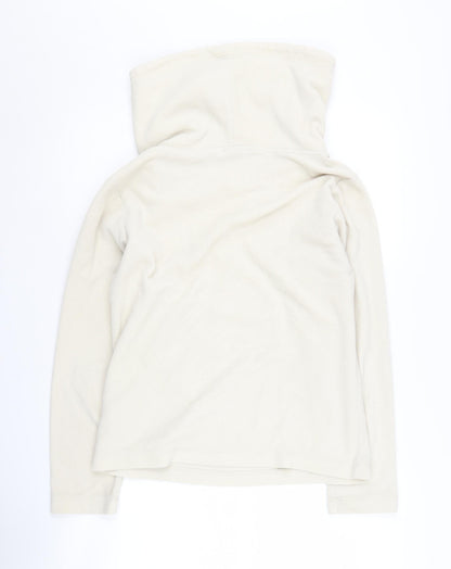 Campri Women's Ivory 8 Hoodie with Drawstring