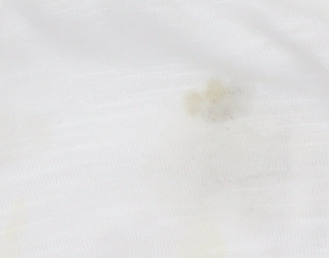 Mountain Warehouse Women's White T-Shirt Size 12 Henley