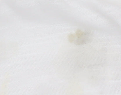 Mountain Warehouse Women's White T-Shirt Size 12 Henley