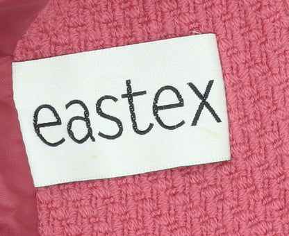 Eastex Pink Women's Blazer, Size 18, Wool, Elegant