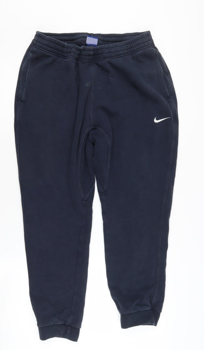 Nike Men's Blue Joggers L Size Activewear Trousers