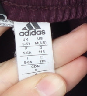 Adidas Boys Multicoloured Jogger Trousers, Size 5 Years