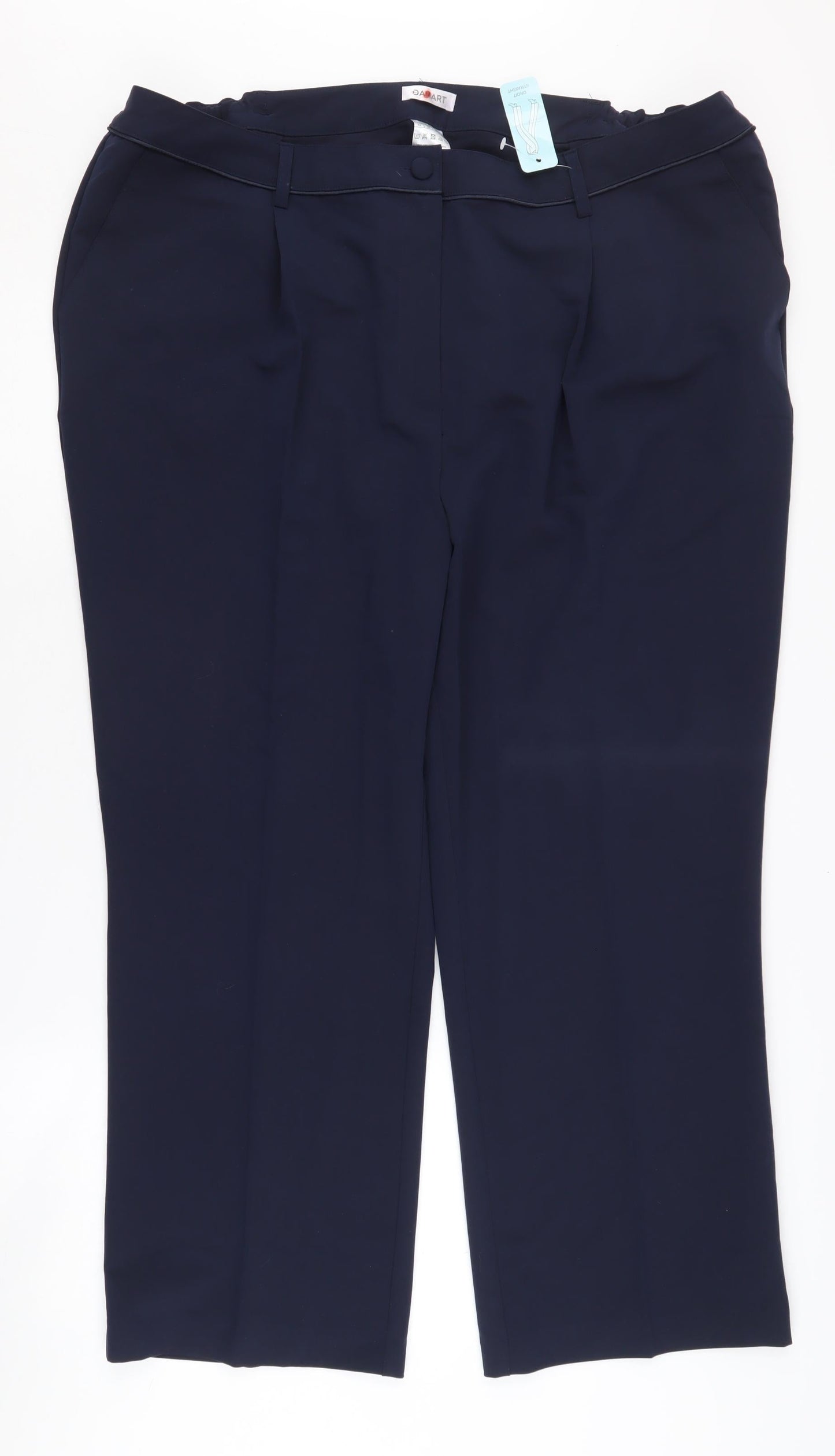 Womens UK Size 24 Damart   Blue Trousers