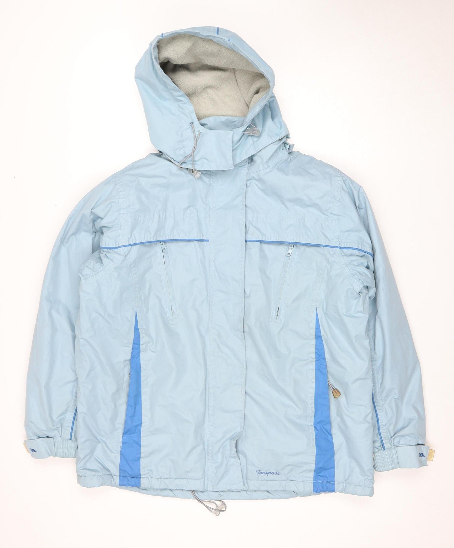 Womens UK Size 18 Trespass Blue Rain Coat