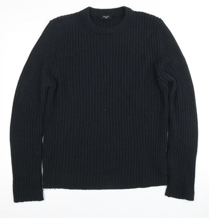 New Look Men's Black Crew Neck Pullover Jumper L