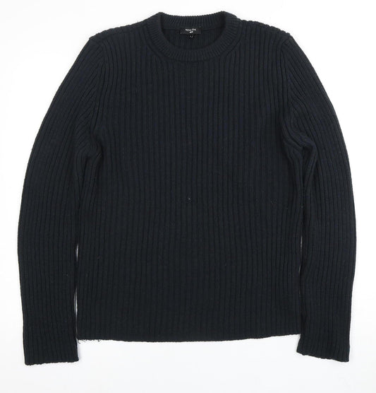 New Look Men's Black Crew Neck Pullover Jumper L