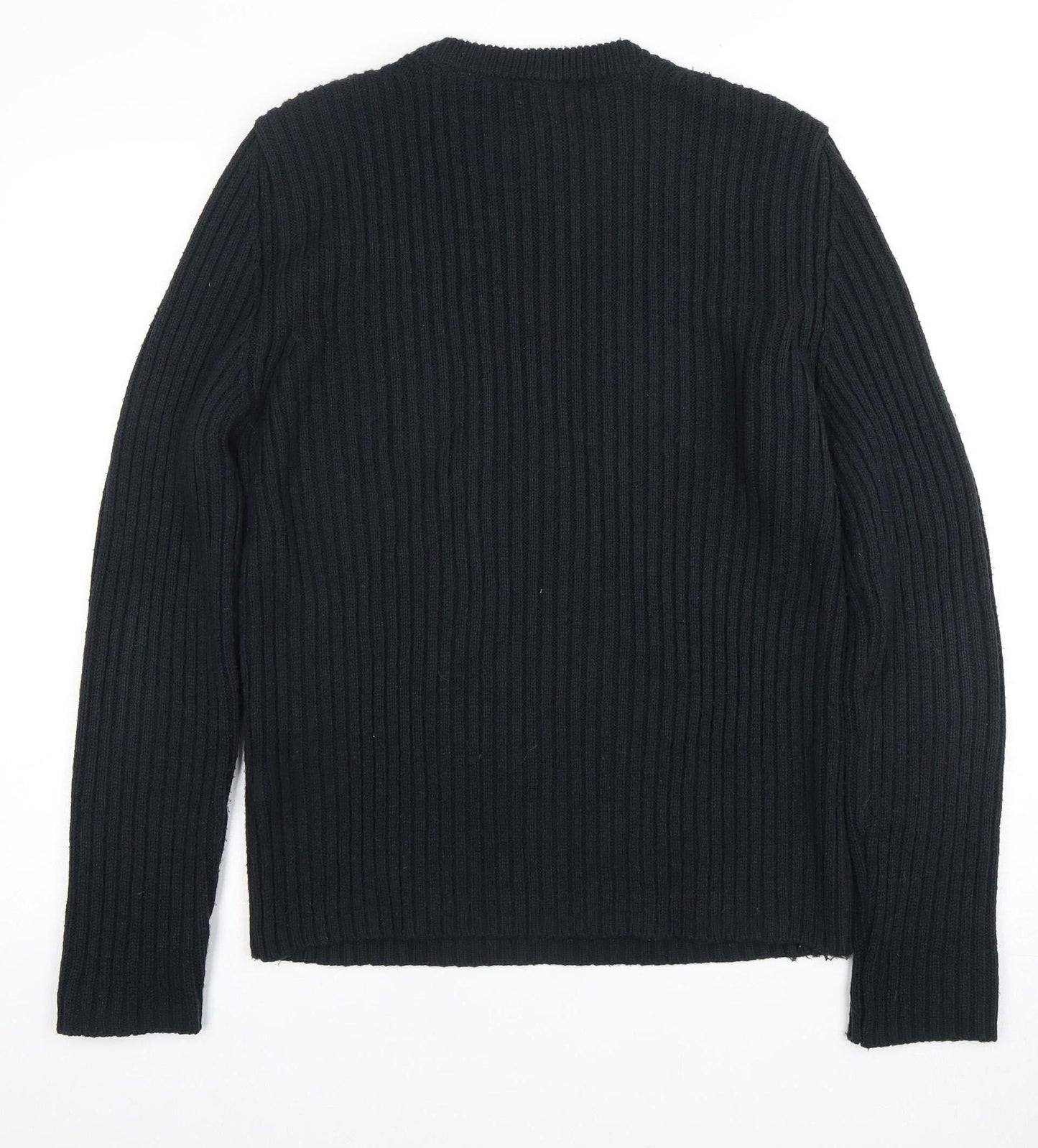 New Look Men's Black Crew Neck Pullover Jumper L