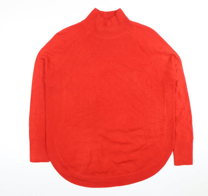 Womens UK Size XS Marks and Spencer Red Pullover Jumper