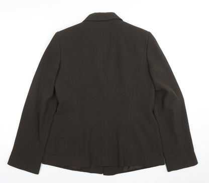 Principles Women's Black Blazer, Size 12, Regular Fit