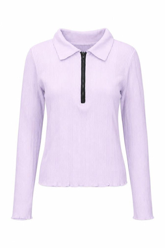 Womens UK Size 12 ASOS Purple Jersey T-Shirt