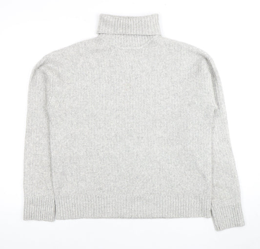 Womens UK Size M Marks and Spencer Grey Pullover Jumper