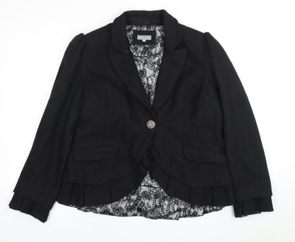 Marks and Spencer Women's Black Blazer Size 18