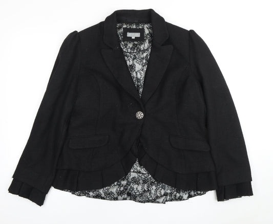 Marks and Spencer Women's Black Blazer Size 18