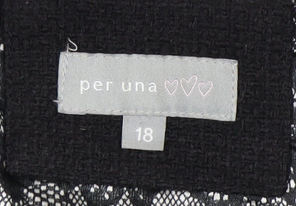 Marks and Spencer Women's Black Blazer Size 18