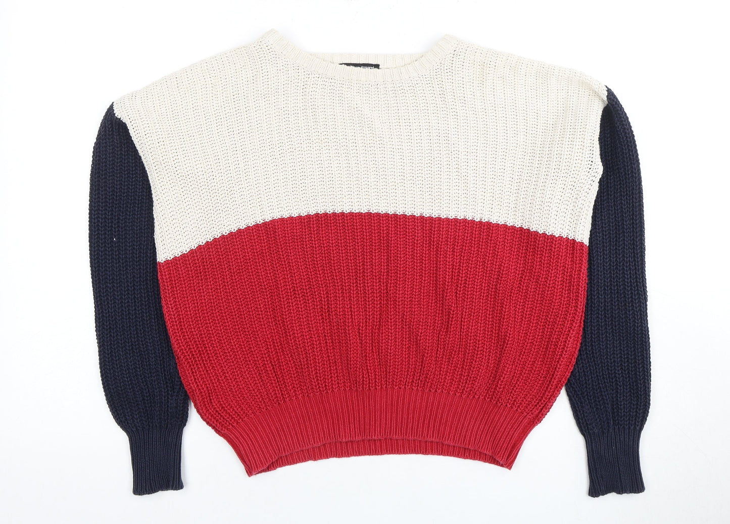 Womens UK Size XS American Apparel Multicoloured Pullover Jumper