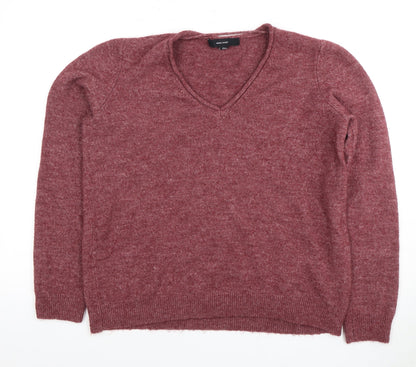 Womens UK Size 16 VERO MODA Red Pullover Jumper