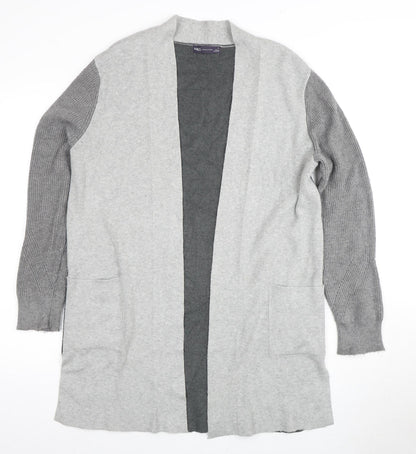 Womens UK Size 14 Marks and Spencer Grey Cardigan Jumper