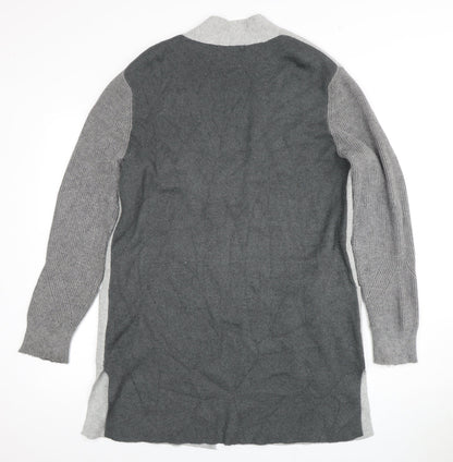 Womens UK Size 14 Marks and Spencer Grey Cardigan Jumper