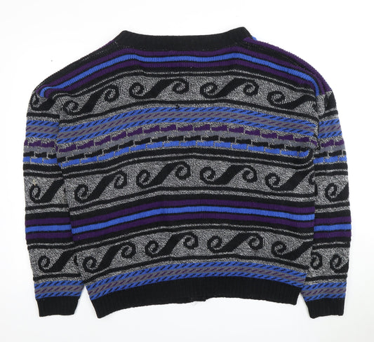 Private Eyes Men's Multicoloured L Cardigan