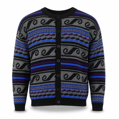 Private Eyes Men's Multicoloured L Cardigan