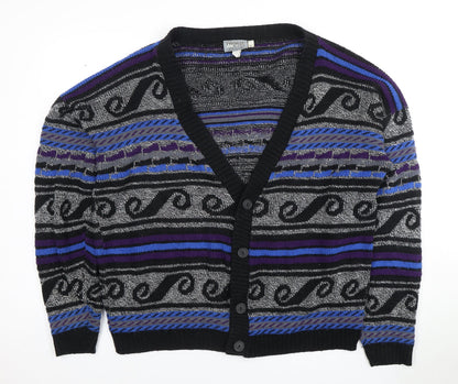 Private Eyes Men's Multicoloured L Cardigan