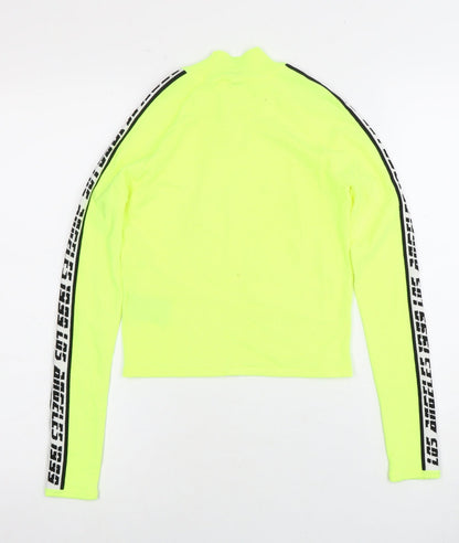 Womens UK Size XS H&M Green Pullover Jumper