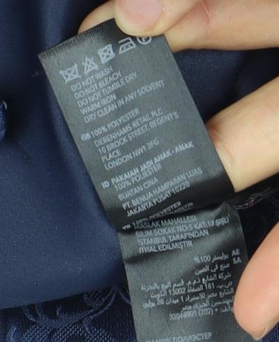 Mens UK Size XL Debenhams Regular Blue Suit Waistcoat