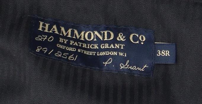 Hammond & Co Men's Grey Dress Pants 38R Regular Fit