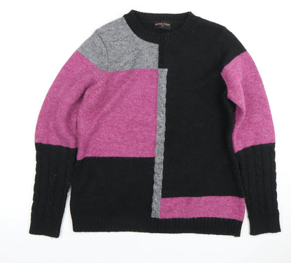 Womens UK Size M anna rose Multicoloured Pullover Jumper