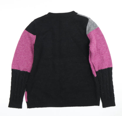 Womens UK Size M anna rose Multicoloured Pullover Jumper