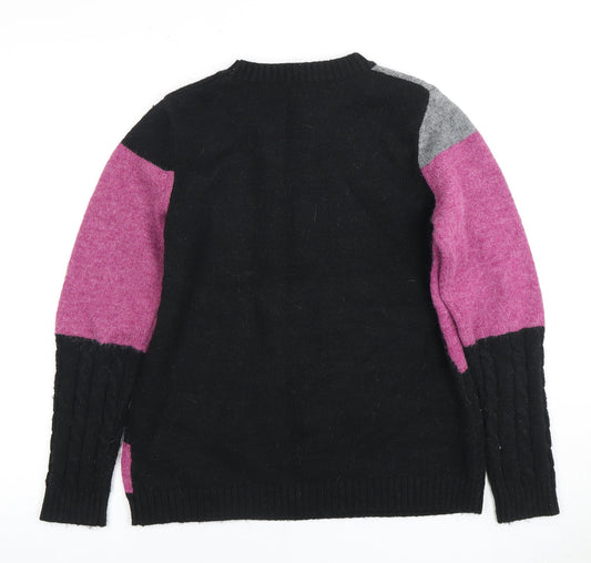 Womens UK Size M anna rose Multicoloured Pullover Jumper