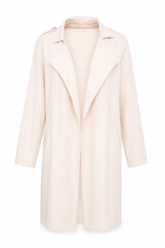 By Gulay Women's Beige Long Coat Size 10