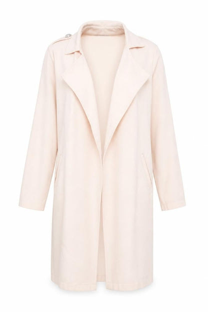 By Gulay Women's Beige Long Coat Size 10