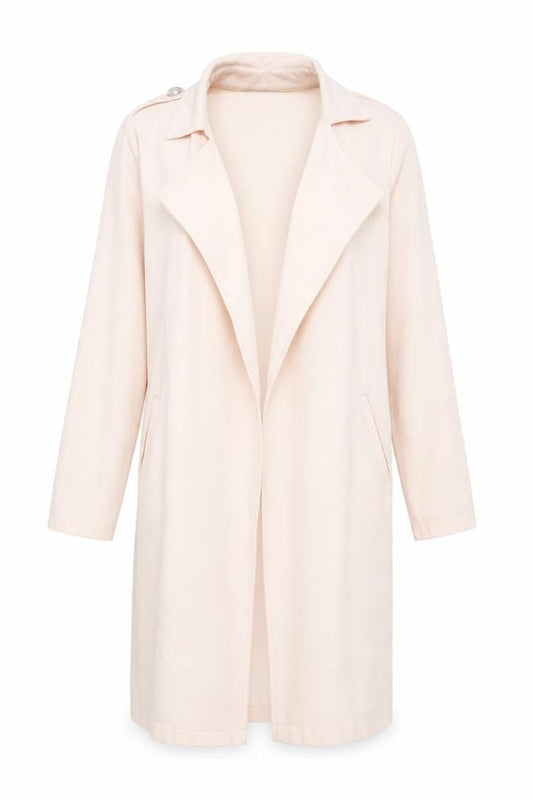 By Gulay Women's Beige Long Coat Size 10