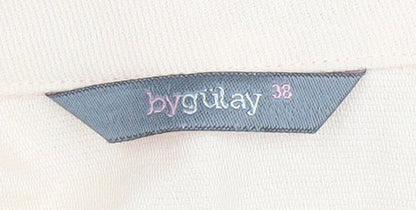By Gulay Women's Beige Long Coat Size 10