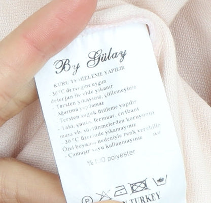 By Gulay Women's Beige Long Coat Size 10