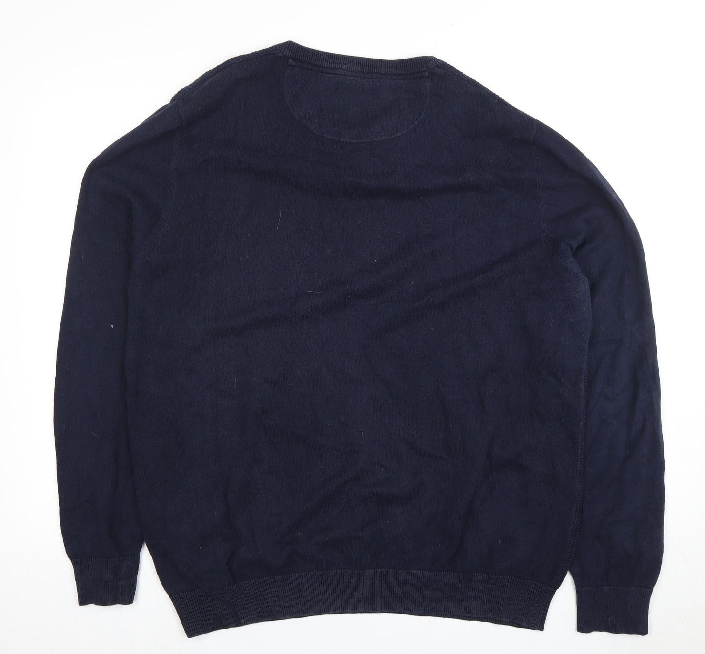 Threadbare Men's Blue Knit Pullover XL
